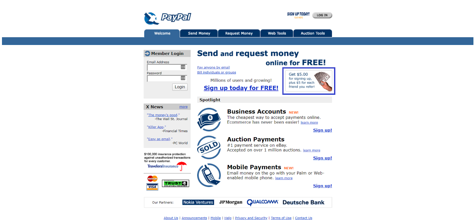 PayPayl product launch example