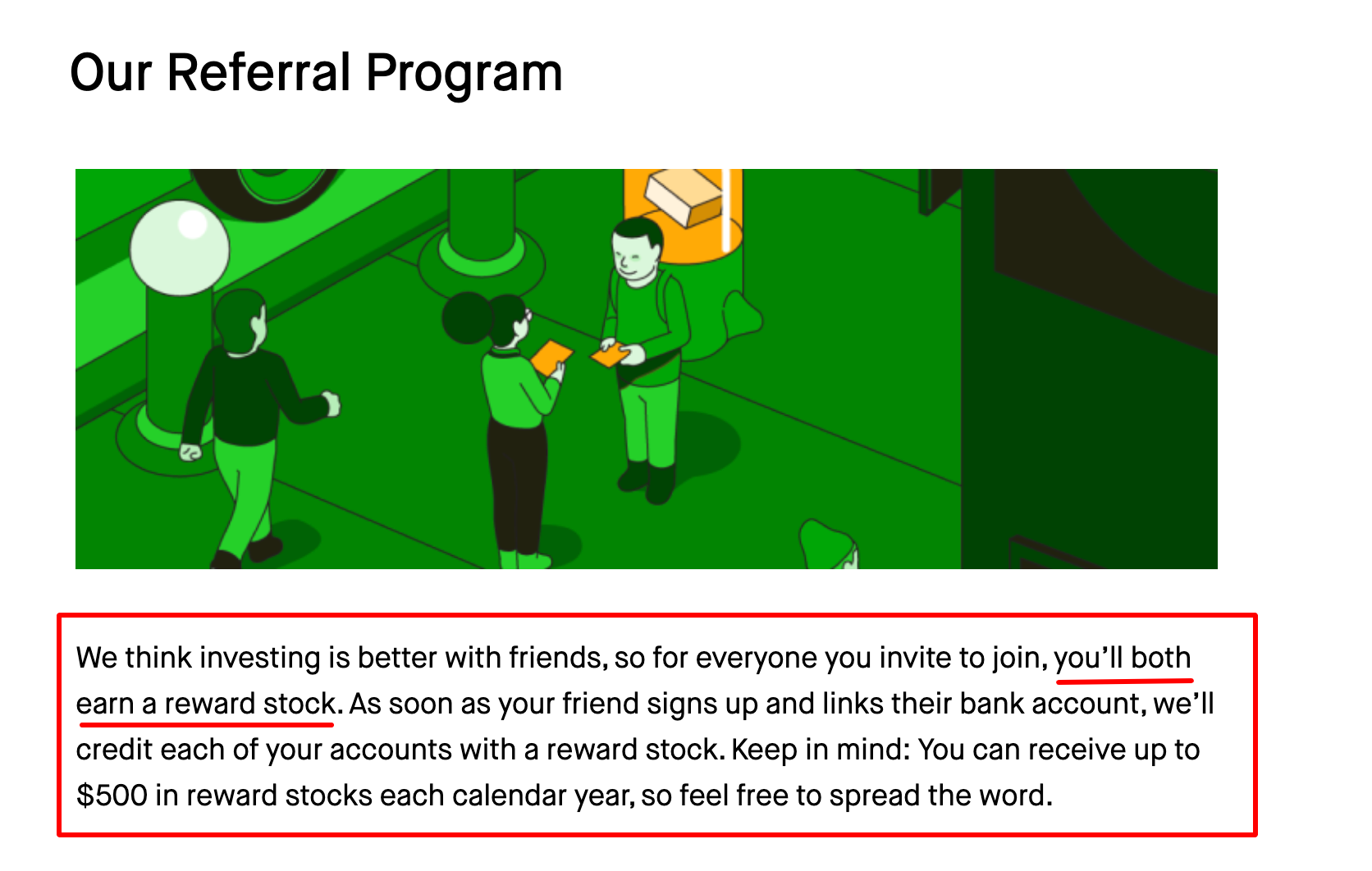 robinhood referral program product launch strategy example 
